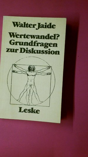 gebrauchtes Buch – Walter Jaide – WERTEWANDEL?. Grundfragen zu e. Diskussion