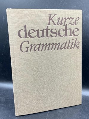 Kurze deutsche Grammatik