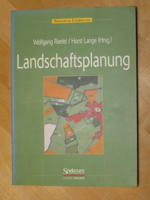 gebrauchtes Buch – Riedel, Wolfgang; Lange – Landschaftsplanung