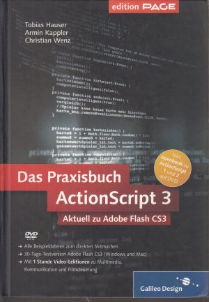 gebrauchtes Buch – Hauser, Tobias; Kappler – ActionScript 3 – Das Praxisbuch