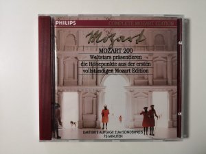 Mozart 200    (Weltstars präsentieren die Höhepunkte aus der ersten vollständigen Mozart Edition)