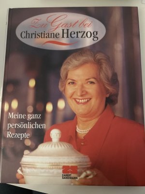 gebrauchtes Buch – Christiane Herzog – Zu Gast bei Christiane Herzog