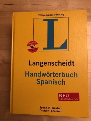 gebrauchtes Buch – Langenscheidt-Redaktion – Langenscheidt Handwörterbuch Spanisch