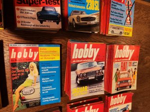 Konvolut 136 Hefte hobby - Das Magazin der Technik (1959 - 1970)