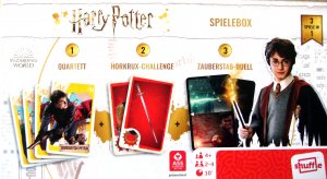 Harry Potter - Spielebox (3 Kartenspiele)