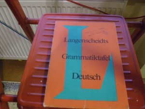 Langenscheidts Grammatiktafel Deutsch