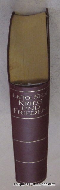 antiquarisches Buch – Tolstoi, Leo N – Krieg und Frieden