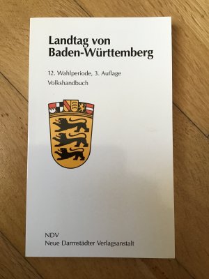 Landtag von Baden-Württemberg. 12. Wahlperiode