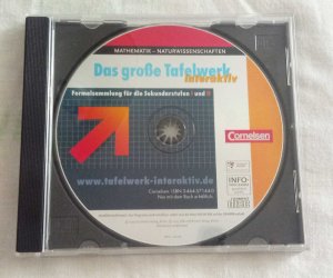 CD Das große Tafelwerk – Formelsammlung Sekundarstufe I + II