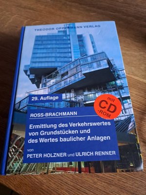 Ermittlung des Verkehrswertes von Immobilien - Ross-Brachmann mit CD