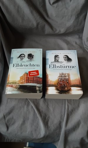 gebrauchtes Buch – Miriam Georg – Elbleuchten, Elbstürme