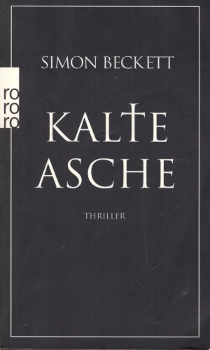 gebrauchtes Buch – Simon Beckett – Kalte Asche