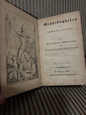 Mephistopheles im Hof-Frack und in der Blouse. Eine Reihe skizzierter Schilderungen aus dem socialen und politischen Leben der Gegenwart.