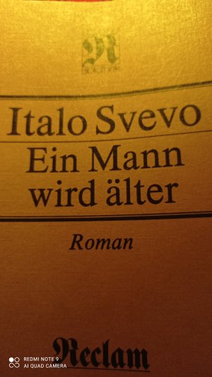 gebrauchtes Buch – Italo Svevo – Ein Mann wird älter - Roman