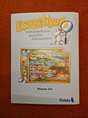 Expertikus Wasser 3/4 - Experimentieren - Begreifen - Präsentieren - Sammelmappe mit mit Handbüchern und KArteikarten