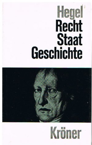 gebrauchtes Buch – Hegel, Georg W F – Recht, Staat, Geschichte