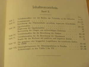 antiquarisches Buch – ludwig zimmermann – die berechnung und teilung der grundstücke 1+2