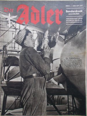 antiquarisches Buch – "Der Adler" Zeitschrift; 1943 Maerz, Deutsches Ausgabe