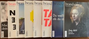 Konvolut brand eins, 2016, Heft 1, 2, 6, 7, 8, 10, 11,12