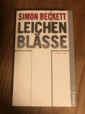 gebrauchtes Buch – Simon Beckett – Leichenblässe - Thriller