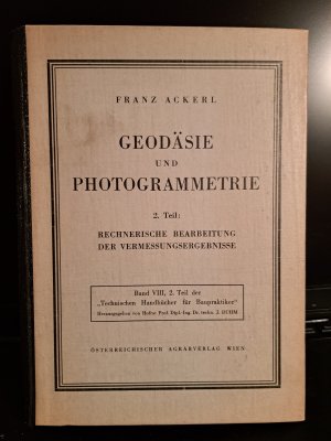 Geodäsie und Photogrammetrie 2.Teil