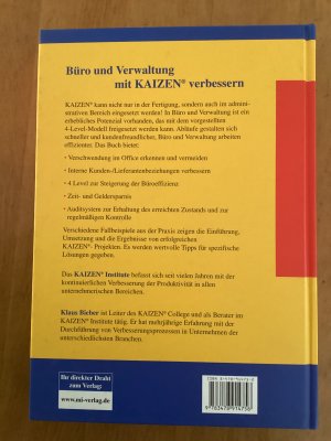 gebrauchtes Buch – Klaus Bieber – Effizientes Office-Management mit Kaizen