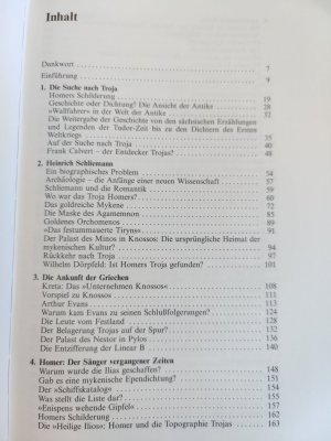 gebrauchtes Buch – Michael Wood – Der Krieg um Troja - Geschichte der Stadt, ihrer Wiederentdeckung und der neuesten Grabungen.