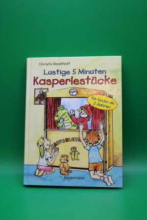 gebrauchtes Buch – Christa Boekholt – Lustige 5-Minuten-Kasperlestücke - für Kinder ab 2 Jahren