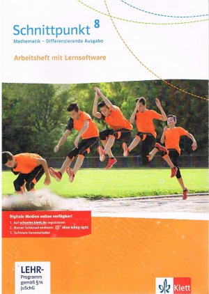 Schnittpunkt Mathematik 8. Differenzierende Ausgabe - Arbeitsheft mit Lösungsheft und Lernsoftware Klasse 8