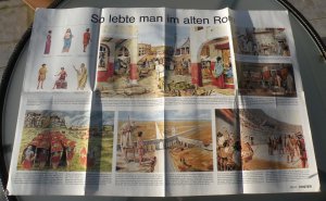 gebrauchtes Buch – Treff – Treff-Poster So lebte man im alten Rom