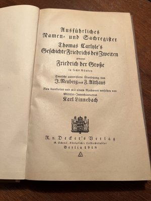 Geschichte Friedrichs des Zweiten genannt Friedrich der Große