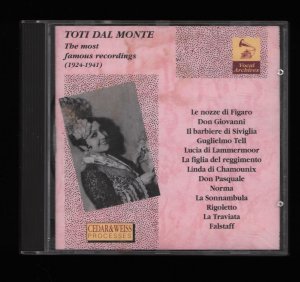 The Most Famous Recordings (1924-1941) (CD) Toti Dal Monte