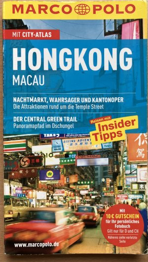 gebrauchtes Buch – Schütte, Hans W – MARCO POLO Reiseführer Hongkong - Macau