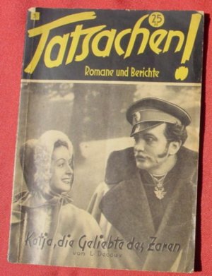 Hübsche Vorkriegshefte-Sammlung von 19 x „Tatsachen !“ Verlagshaus Freya, Heidenau ab ca. 1938. Je 64 Seiten, 25 Rpf.-Hefte. Sammlung von 19 verschiedenen […]