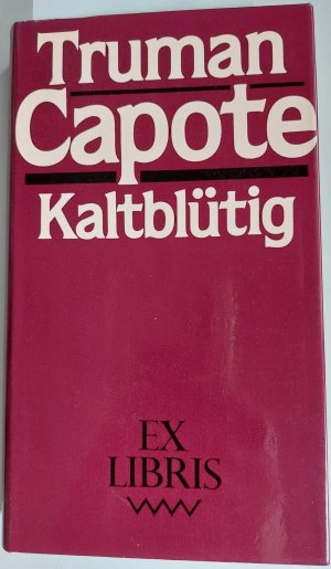 gebrauchtes Buch – Truman Capote – Kaltblütig