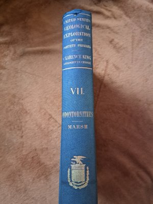 United States Geological Exploration of the Fortieth Parallel VII.