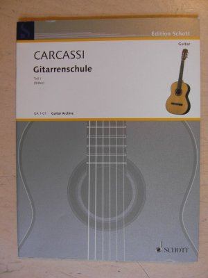 gebrauchtes Buch – carcassi – Gitarrenschule