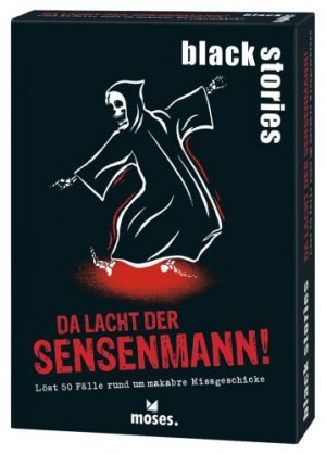 gebrauchtes Spiel – black stories - Da lacht der Sensenmann!