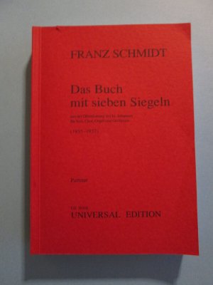 gebrauchtes Buch – Franz Schmidt – Das Buch mit sieben Siegeln aus der Offenbarung des Johannes