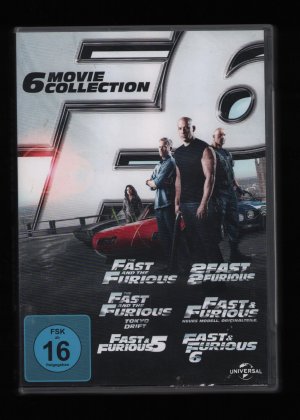 6 Movie Collection / Fast & Furious 1-6 (6 DVDs)