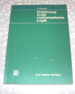 antiquarisches Buch – Hans Hermes – Einführung in die Mathematische Logik