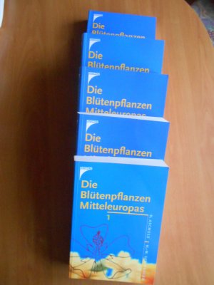 Die Blütenpflanzen Mitteleuropas >Komplett Band 1 bis Band 5<