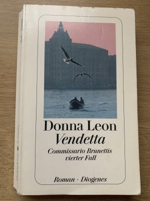 gebrauchtes Buch – Donna Leon – Vendetta - Commissario Brunettis vierter Fall