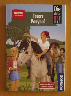 gebrauchtes Buch – Jule Ambach – Die drei !!! - Tatort Ponyhof