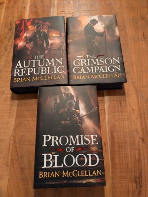 Powder Mage Trilogy - signierte Ausgabe