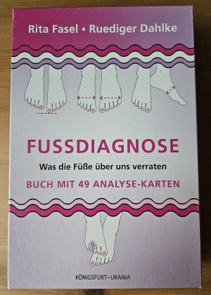 Fußdiagnose - Set mit Buch und Karten