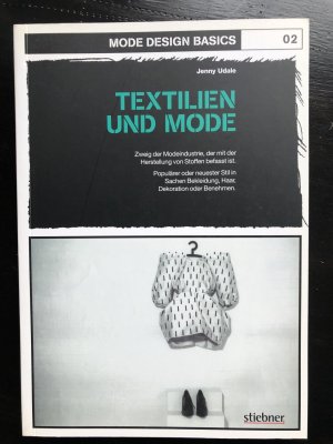 gebrauchtes Buch – Jenny Udale – Mode Design Basics: Textilien und Mode