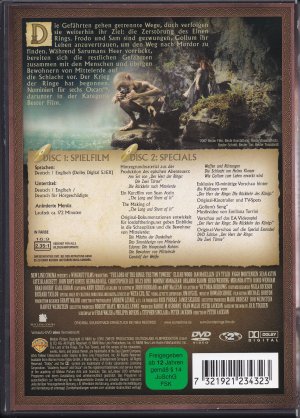 gebrauchter Film – Peter Jackson – 6 DVD - Herr der Ringe Trilogie (Die Gefährten, Die zwei Türme, Die Rückkehr des Königs)