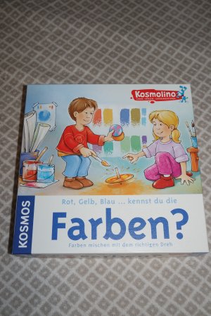 gebrauchtes Spiel – Rot, Gelb, Blau ... kennst du die Farben? Kosmolino: Lesen-Spielen-Experimentieren. Kosmos 696078