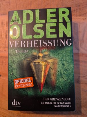 gebrauchtes Buch – Jussi Adler-Olsen – Verheißung, Der Grenzenlose - Der sechste Fall für Carl Mørck, Sonderdezernat Q, Thriller